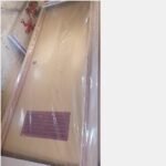 Pintu Pvc WINDSOR Coklat Muda + Perlengkapan