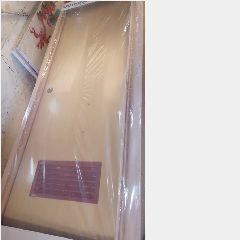 Pintu Pvc WINDSOR Coklat Muda + Perlengkapan
