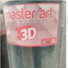 Plastik Plat 3D Kotak 0.7mm Hijau (40)