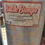 Plastik Plat Batik 0.5mm Putih (50)