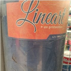 Plastik Plat Lineart 0.7mm/0.8mm Biru (40)