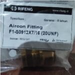 Fitting Ac Connector RIFENG F1-S0912 x 7/16