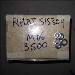 Ring Plat SS M6