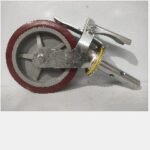Roda Karet Polyurethane Scaffolding 8″