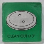 Clean Out Bulat Besi Chrome 3″