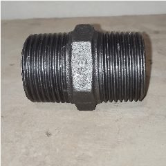 Double Nipple Drat Hitam 1″