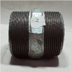 Double Nipple Besi Galvanis 2″