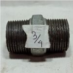 Double Nipple Besi Galvanis 3/4″