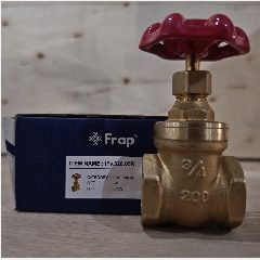 FRAP IFv.326.05R Brass Gate Valve 3/4″ (36)