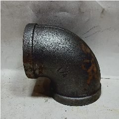 Elbow Besi Drat Hitam 1-1/4″