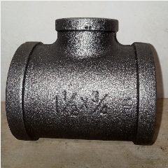 Reducer Tee Besi Drat Hitam 1-1/2″ x 3/4″