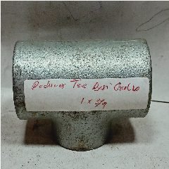 Reducer Tee Besi Galvanis 1″ x 3/4″