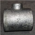 Reducer Tee Besi Galvanis 2″ x 3/4″