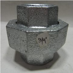 Kopling Besi Galvanis 3/4″