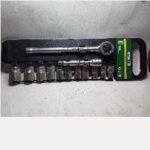 SATA 09525 Socket Set CR-V 6pt 1/2″ 13pcs