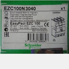 MCCB SCHNEIDER EZC100N 3040 3P 40A 15kA