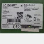Magnetic Ac Contactor SCHNEIDER LC1D18M7 18A