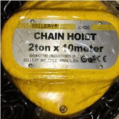 Chain Block SELLERY 10-620 2ton x 10m
