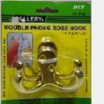 Double Robe Hook SELLERY 19-042