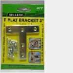 2bh T Flat Bracket 3″ SELLERY 19-511