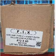 Sekrup SDS Halus #12 x 60mm (200)