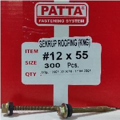 Sekrup SDS Halus #12 x 55mm FIX (200)