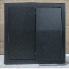 SIMON E3 301021-26 2 Gang 1 Way Black (100)