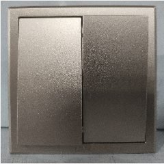 SIMON E3 301021-44 2 Gang 1 Way Gold (100)