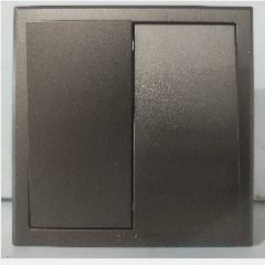 SIMON E3 301021-61 2 Gang 1 Way Grey (100)
