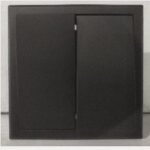 SIMON E3 301022-26 2 Gang 2 Way Black (100)