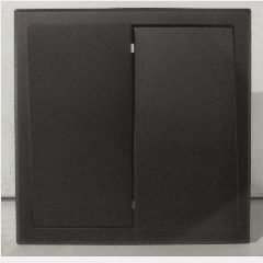 SIMON E3 301022-26 2 Gang 2 Way Black (100)