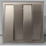 SIMON E3 301042-44 4 Gang 2 Way Sw Gold (80)