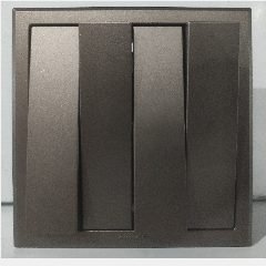 SIMON E3 301042-61 4 Gang 2 Way Sw Grey (80)