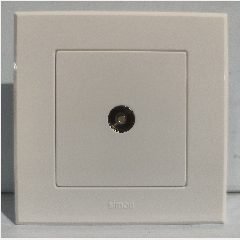 SIMON E3 305111S TV Outlet Putih (100)
