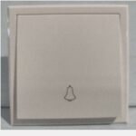 SIMON E3 306301 Door Bell Switch Putih (100)