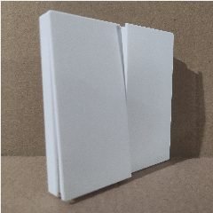 SIMON M3 581121 2 Gang 1 Way Switch (8/80)