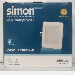 SIMON N03E0-1126/1201 DL Kotak 24w 6500k(30)