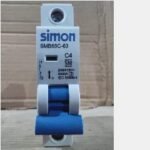 SIMON MCB 6kA 1P C4 SMB65C-63C4-E (12/144)
