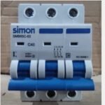 SIMON MCB 6kA 3P C40 SMB65C-63C40/3-E (4/48)