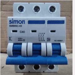 SIMON MCB 6kA 3P C40 SMB65C-63C40/3-E (4/48)