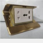 SIMON ZD011080 Floor Socket w/ Multist&TwoPi