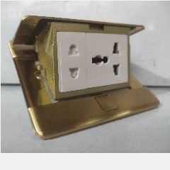 SIMON ZD011080 Floor Socket w/ Multist&TwoPi