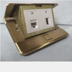 SIMON ZD015496 Floor Socket w/ HDMI&Data