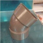Elbow 45deg Pvc LESSO D-45L 2-1/2″ (35)