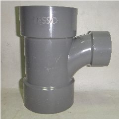 Large Radius Tee Pvc LESSO D-LT 21/2x11/2(50