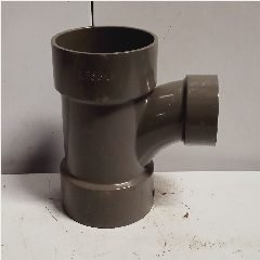 Large Radius Tee Pvc LESSO D-LT 3″x2″ (25)