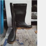 Sepatu HUNTER Boot Black/P No.39