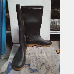 Sepatu HUNTER Boot Black/P No.39
