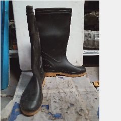 Sepatu HUNTER Boot Black/P No.41
