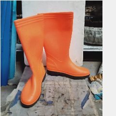 Sepatu HUNTER Boot Orange No.39 @10psg